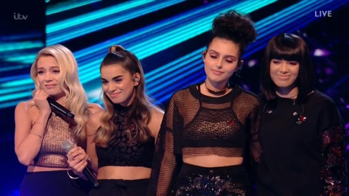 X Factor's Four of Diamonds get the boot following dramatic showdown