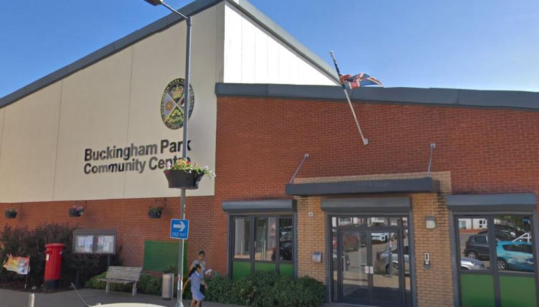 Buckingham Park Community Centre building.