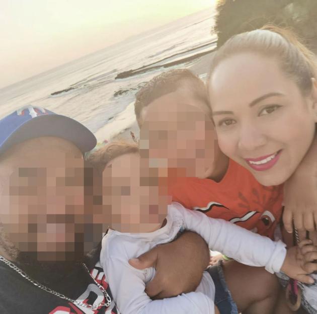 Photo of Eréndira Torres Tiscareño and her family.