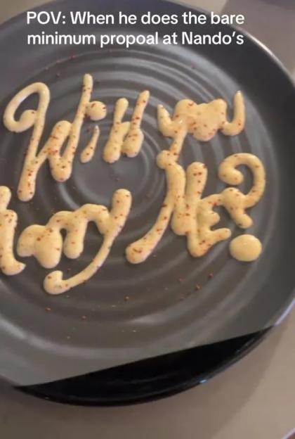 A plate with 