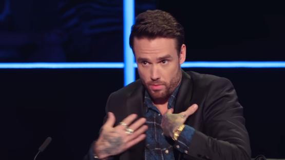 Liam Payne judging on the reality show *Building the Band*.