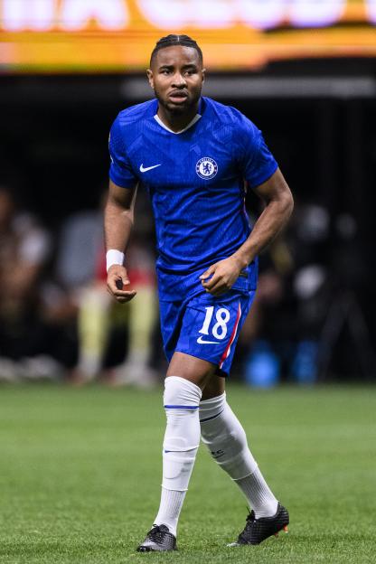 Christopher Nkunku of Chelsea FC on the field.