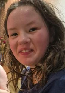 Photo of Ada Edwards, a missing 12-year-old girl.