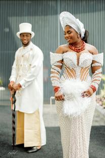 Love at First Sight! Enjoy Edisemi and Osaze&#8217;s Edo-Ijaw Traditional Wedding 54