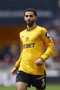 Rayan Ait-Nouri of Wolverhampton Wanderers in team uniform.