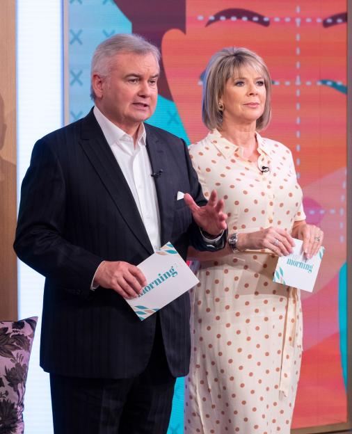 Three people on a TV show discussing non-surgical cosmetic procedures.