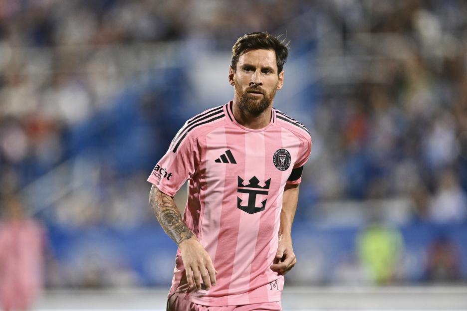 Lionel Messi in Inter Miami CF uniform.