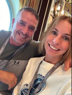 Photo of Richard Corish and Stephanie Hughes.