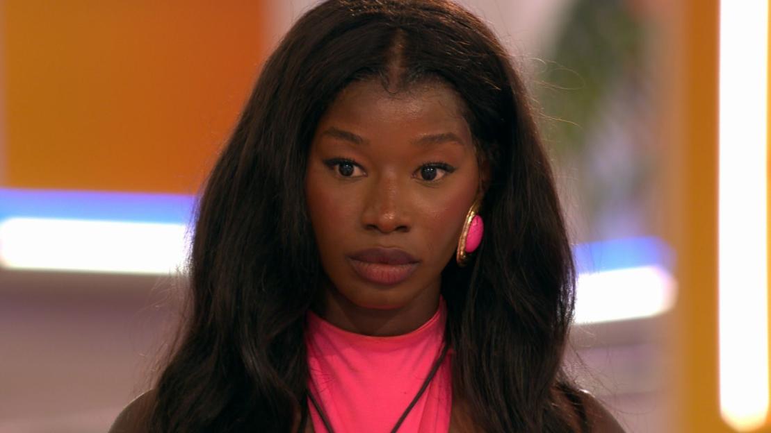 Alima Gagigo on Love Island.