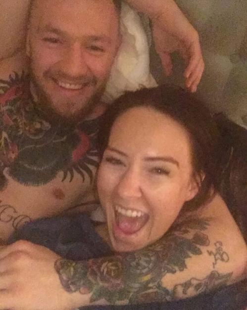 Dee Devlin wishes her fiancé Conor McGregor a happy birthday.