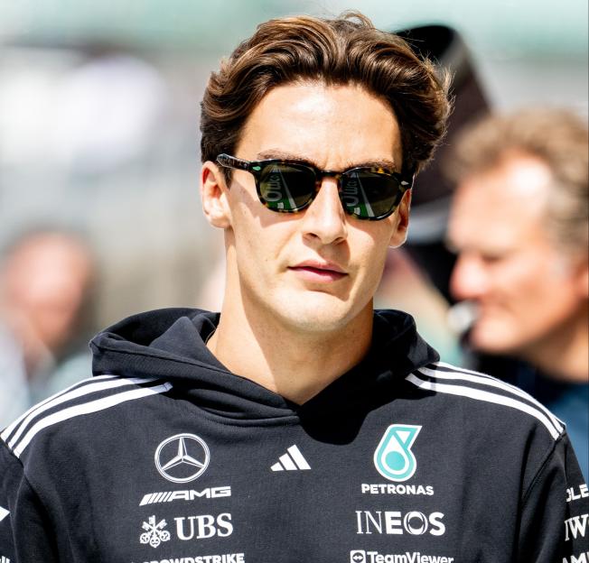 George Russell, Mercedes AMG F1 Team, portrait.