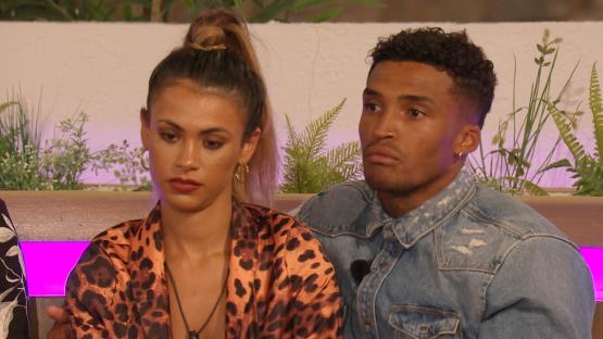Anna's birthday party interrupted on Love Island.