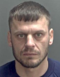 Mugshot of Aurelijus Cielevicius.