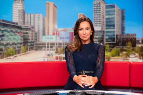 Sally Nugent on BBC Breakfast.