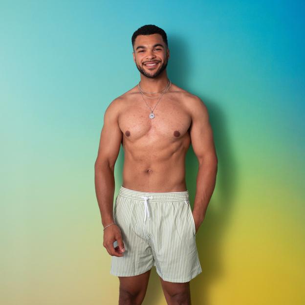 Jamie, a 26-year-old electrical engineer from Barking, on Love Island.
