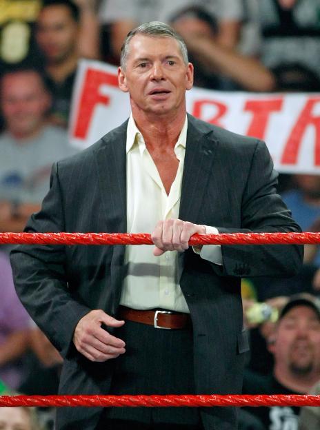 Vince McMahon at a WWE event.