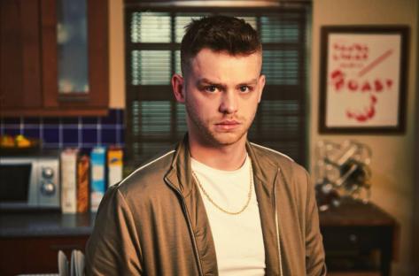 Connor Calland in Hollyoaks.