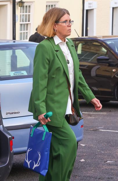 Susan Upton outside Isle of Wight Crown Court.