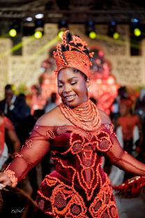 Love at First Sight! Enjoy Edisemi and Osaze&#8217;s Edo-Ijaw Traditional Wedding 89