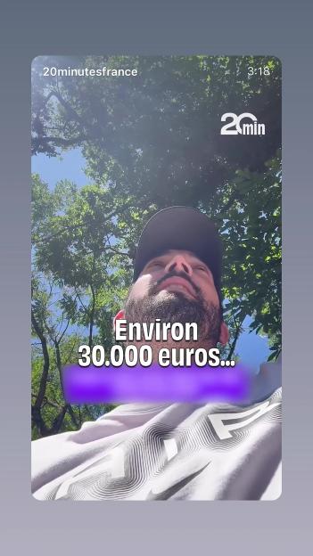 Man looking up, text overlay: 