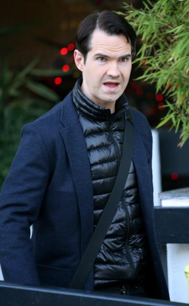 Jimmy Carr outside ITV studios in London.