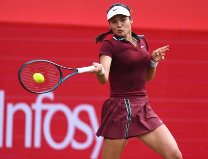 Emma Raducanu becomes British No1 for first time in two years after beating star who’s blind in one eye at Queen’s 3
