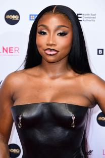 Indiyah Polack at the MOBO Awards.