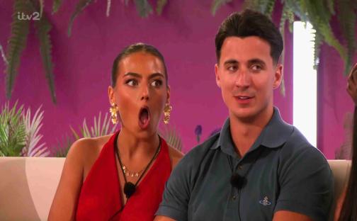 Alima and Remell on Love Island.