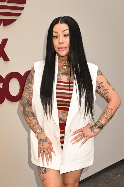 Mutya Buena at an ASOS and adidas Originals fashion event.