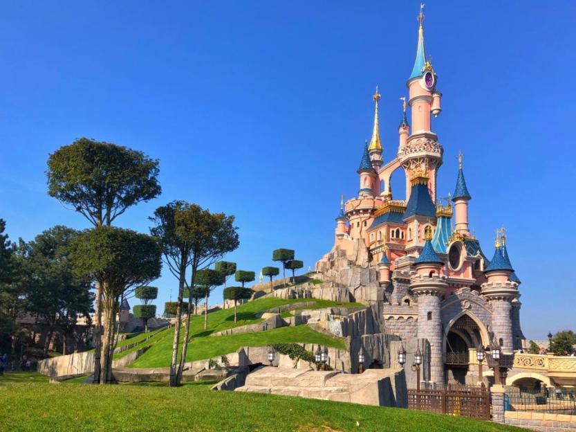 Sleeping Beauty Castle at Disneyland Paris.
