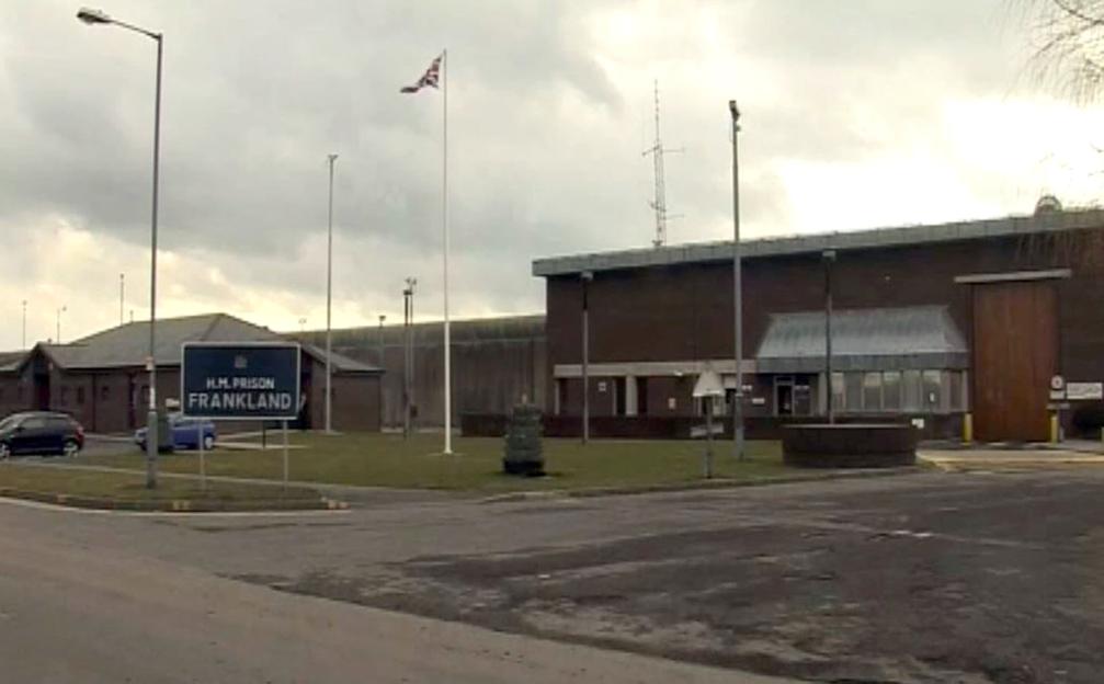 HMP Frankland prison in Durham.