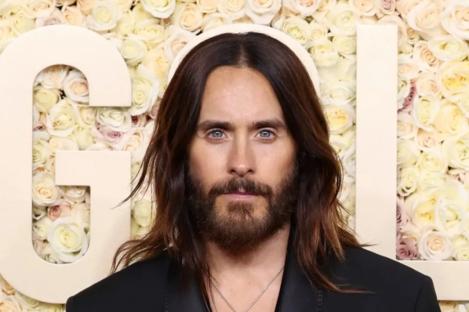 Jared Leto at the Golden Globe Awards.