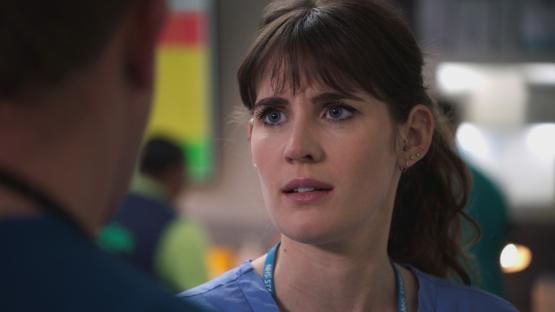Casualty,11-01-2025,9 - Bite the Bullet,9,Jodie Whyte (ANNA CHELL),BBC STUDIOS,SCREENGRAB