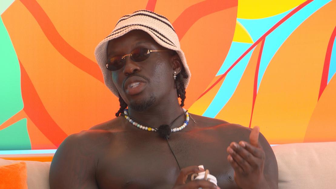 Dejon from Love Island.
