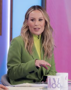 Kate Ferdinand on the Loose Women TV show.