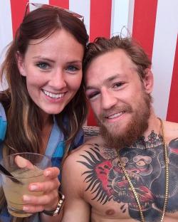 Dee Devlin and Conor McGregor in a selfie.