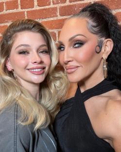 Lola Visage, daughter of Michelle Visage https://www.instagram.com/michellevisage/p/CwL9-IBxFmM/?hl=en-gb&img_index=1