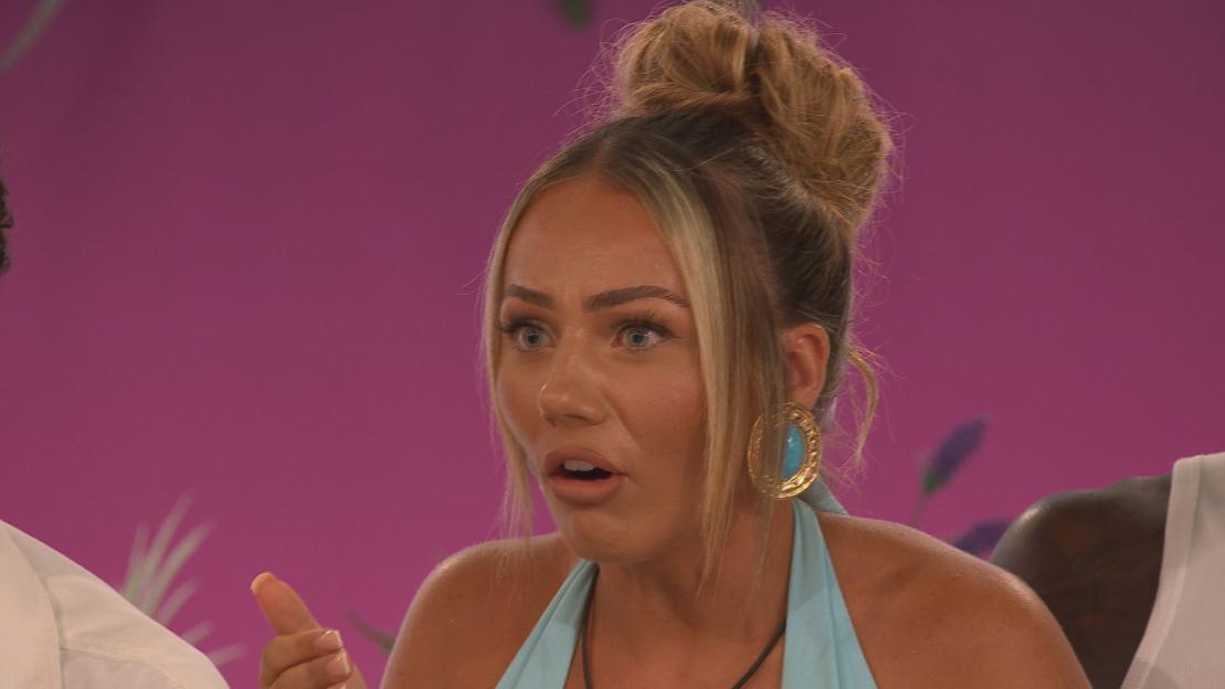 Megan 'Meg' Moore on Love Island.