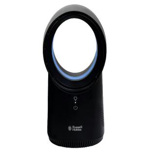 Black Russell Hobbs wireless desk fan.