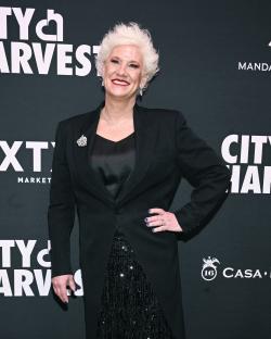 Anne Burrell at the City Harvest Gala.