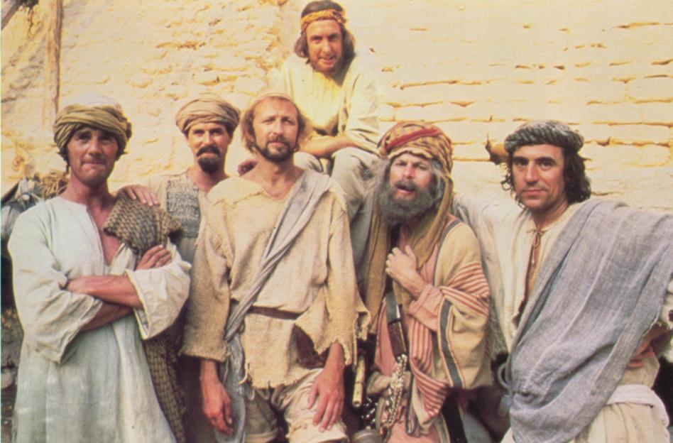 Monty Python cast in *Life of Brian* (1979)