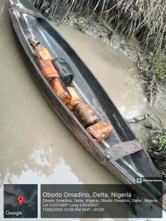 Nigerian Navy intercepts, impounds illegal refined PMS drums, deactivates unauthorised refinery 3