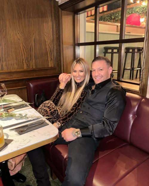 Conor McGregor and Dee Devlin on a date.