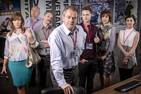 Cast photo of the BBC television program *Twenty Twelve*.
