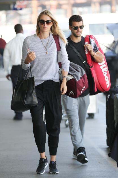Maria Sharapova at Wimbledon.