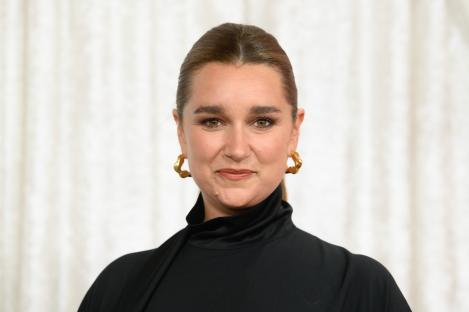 Headshot of Alice Haig at the British Soap Awards.