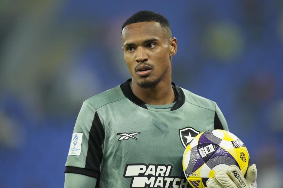 John Victor, Botafogo goalkeeper, at the FIFA Intercontinental Cup.