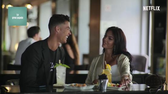Cristiano Ronaldo and Georgina Rodriguez on a date.