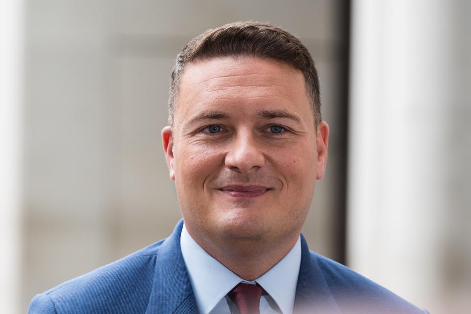 Portrait of Wes Streeting, Secretary of State for Health and Social Care.