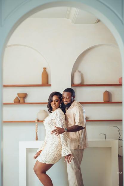 Love Came Knocking at a House Party 10 Years Ago for Tiana and Moses 6